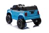 Electric ride-on car Toyota Landcruiser 12V, blue, wide single seat, 2.4 GHz remote control, USB / A