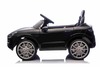 Auto elettrica per bambini Porsche Cayenne 12V con trazione posteriore - con licenza (1 posto), nero