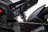 Electric Motorbike BMW HP4 RACE 12V, Licensed, white, 12V battery, EVA soft wheels, 2 x 35W Engines,