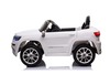 Electric Ride on Car JEEP GRAND CHEROKEE 12V, WHITE, Leather seat, 12V/7AH Battery, Opening doors, 2