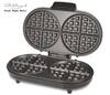 Richard Bergendi Double Belgian Waffle Maker, Waffle Iron, 1200 W, Non Stick Plates, Variable Temper