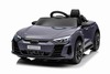 Electric Ride-on car Audi RS E-tron GT 12V, grey, wide single seat, 2.4 GHz remote control, USB / AU