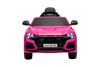 **Voiture électrique enfant Audi RSQ8 rose | Entrée USB/SD | Siège en cuir | 2 × 35 W | Batterie 12 