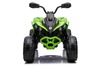 Can-am Renegade electric Ride-on quad, green, single seater, front and rear suspension, LED lights, 
