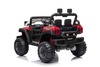 All Ride electric car with rear-wheel drive, red, 12V battery, High chassis, wide seat, Suspension o