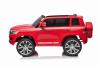 Electric Ride on Car Toyota Landcruiser 12V, RED, Leatherette seat, 12V/7AH Battery, Opening doors, 