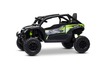 Electric Ride-on car Kawasaki TERYX KRX 1000 12V, black, single seat, rear axle suspension, 2.4 Ghz 