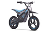 Pocket bike eléctrica para niños ROOKIE X 24V (14") | Batería de litio | Motor sin escobillas 250 W | Freno de disco