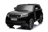 Electric Ride-on car Range Rover Model 2023, Two Seater, Black, Leatherette Seats, Radio with USB In