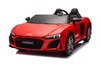 Elektrische kinderauto Audi R8 SPYDER 24V | Rode tweezitter | MP3-speler met USB/AUX en Bluetooth | 