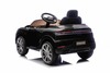 Auto elettrica per bambini Porsche Cayenne 12V con trazione posteriore - con licenza (1 posto), nero