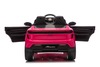 Electric Ride-on car Porsche Macan 12V Licensed with rear-wheel drive (Single seat), pink, Lithium b