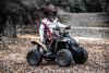 Can-am Renegade electric Ride-on quad, khaki, single seater, front and rear suspension, LED lights, 