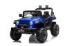 All Ride electric car with rear-wheel drive, blue, 12V battery, High chassis, wide seat, Suspension 