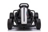 Drift Kart DRIFT-CAR 24V, White, Smooth Drift wheels, 2 x 350W Motor, Drift mode at 13 Km / h, 24V B
