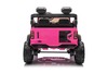 Ford Bronco XL elektrische kinderauto met achterwielaandrijving, gelicentieerd (tweezitter), roze, l