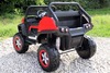 Electric Ride-On Toy Car Mercedes-Benz UNIMOG - White, 2.4Ghz Remote controller, 4 X 4, two-seats, S