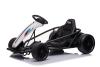 Drift Kart DRIFT-CAR 24V, White, Smooth Drift wheels, 2 x 350W Motor, Drift mode at 13 Km / h, 24V B