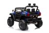 All Ride electric car with rear-wheel drive, blue, 12V battery, High chassis, wide seat, Suspension 