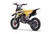 Kids Petrol Dirt Bike 50cc | Beneo Motors CROSS XM Yellow | Ages 4–8 | Speed Limiter