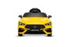 Electric Ride-on car Mercedes CLE 12V with rear-wheel drive, yellow, Single seater, Lithium battery,