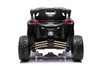 Electric Ride-on car Can-am Maverick One-seater with 4X4 drive, Black, Independent suspension, 2.4 G