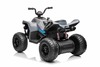 Licencovaná elektrická čtyřkolka McLaren Racing MCL 12V 4x4, Šedá, Měkká EVA kola, Dálkové ovládání