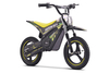 Pocket bike eléctrica para niños ROOKIE X 24V (14") | Batería de litio | Motor sin escobillas 250 W | Freno de disco