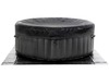 BeneoSpa NEW Portable Inflatable Bubble Spa, Hot Tube, Jacuzzi, Black-White