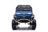 Electric Ride-On Toy Car Mercedes-Benz UNIMOG - Blue Painted, 2.4Ghz Remote controller, 4 X 4, two-s