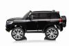 Electric Ride on Car Toyota Landcruiser 12V, BLACK, Leatherette seat, 12V/7AH Battery, Opening doors