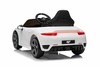 Electric Ride-on car RUF GT 12V, white, Opening doors, 2.4 GHz remote control, LED lights front and 
