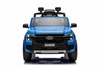 Electric Ride-on car FORD 707, blue, Leather seat, 2.4 GHz remote control, Bluetooth / USB Input, Su