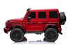 Electric Ride-on car Mercedes-Benz G63 AMG 4x4² Two-seater 24V, Red painted, MP4 Player with USB/AUX