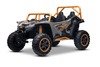 Electric Ride-on buggy Artic CAT XXL 4x4 24V, gray, two-seater, Soft EVA wheels, Powerful engines, L