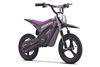 Pocket bike eléctrica para niños ROOKIE X 24V (14") | Batería de litio | Motor sin escobillas 250 W | Freno de disco