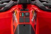 Licensed electric Ride-on quad Arctic Cat 12V with rear wheel drive, red, LED lights, Lithium batter