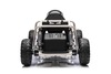 Electric Ride-on SPORT-CART 24V, black, Soft EVA wheels, Leatherette seat, 2 x 50W Motor, 24V Batter