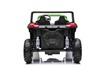 Electric Ride-on car UTV XXL 24V, green, two-seater, Engine with differential, Inflatable rubber whe