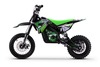 Dirt bike électrique enfant 1000 W | Beneo Motors Gazelle Vert | Pour les 6–10 ans | Limiteur de vit