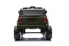 Electric ride-on car Toyota Landcruiser 12V, military green, wide single seat, 2.4 GHz remote contro