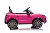 Auto elettrica per bambini Porsche Cayenne 12V con trazione posteriore - con licenza (1 posto), rosa