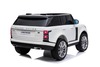 Electric Ride-On Range Rover, White, Double Leather Seat, LCD Display with USB Input, 4x4 Drive, 2x