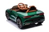 Electric Ride-on car Bentley Bacalar 12V, green, Doors opening upwards, 2.4 GHz remote control, LED 