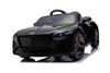 Electric Ride-on car Bentley Bacalar 12V, black, Doors opening upwards, 2.4 GHz remote control, LED 