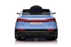 Electric Ride-on car Audi E-tron Sportback 12V, blue, wide single seat with three-point seat belt, 2