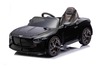 Electric Ride-on car Bentley Bacalar 12V, black, Doors opening upwards, 2.4 GHz remote control, LED 