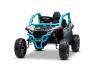 Electric Ride-on car Kawasaki TERYX KRX 1000 12V, blue, single seat, rear axle suspension, 2.4 Ghz r