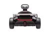 Licensed ride-on Drift Kart AUDI 24V, white, LED lights, 2 x 150W Motor, Drift mode with a speed of 