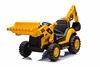 Licensed Caterpillar Electric Excavator with Slope and Excavation Bucket, Single Seater, Yellow, USB